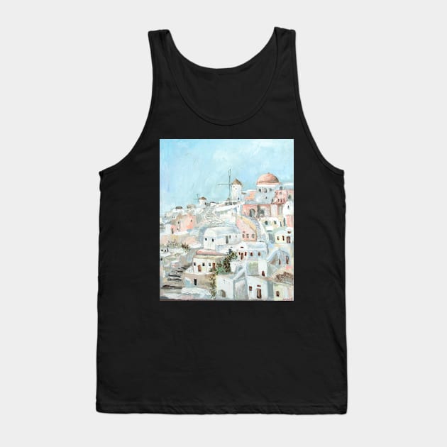 Santorini Tank Top by Kuhtina